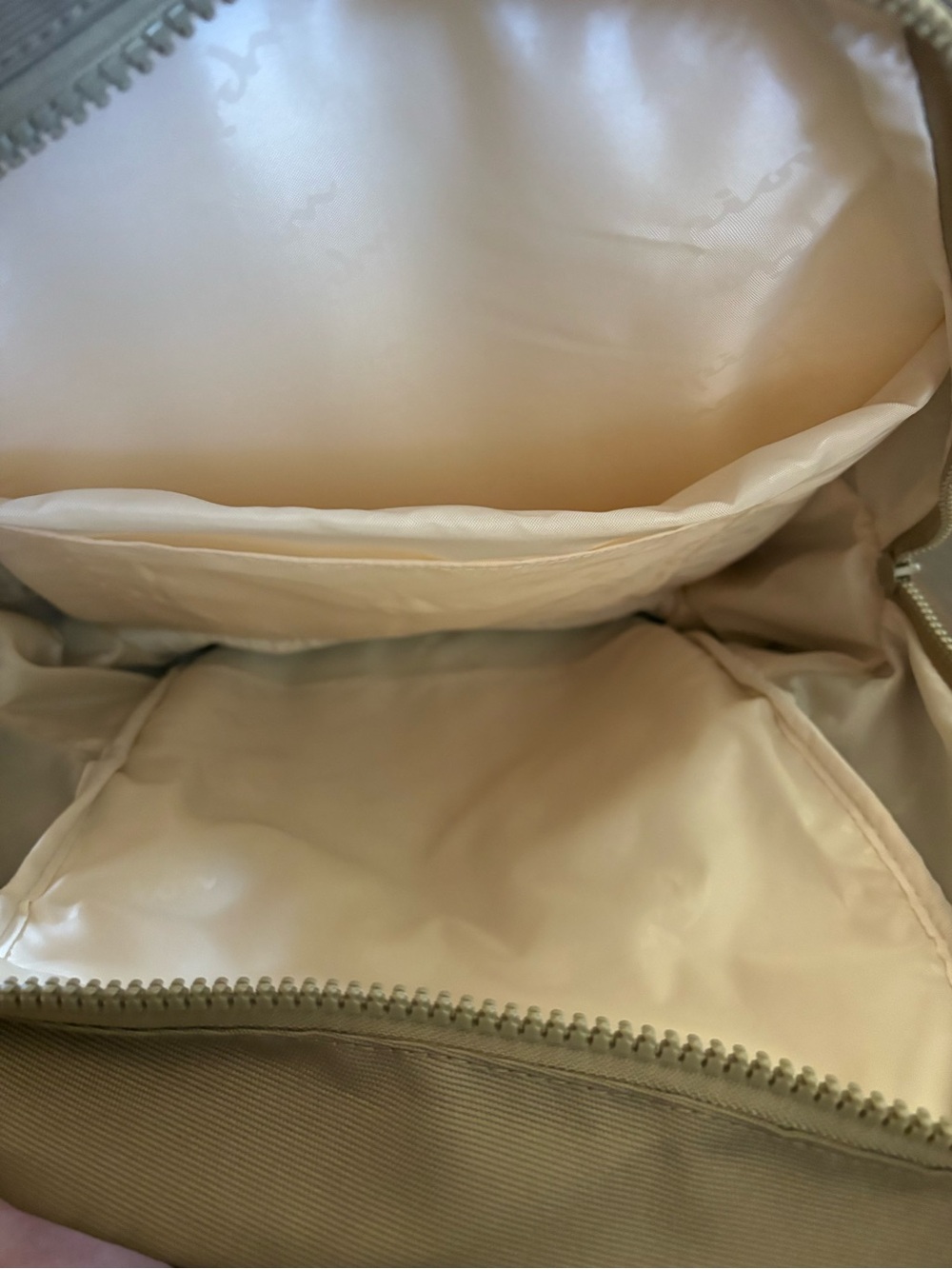 Champion Kids Beige Backpack with Navy Logo - Picture 4 of 4